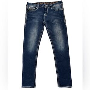Rock Revival Blue Skinny Jeans